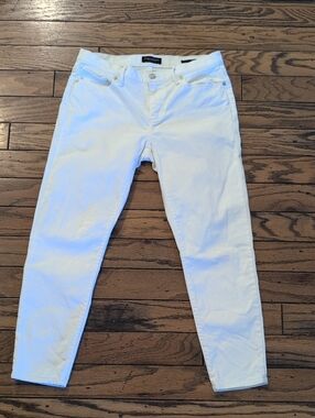 Banana Republic Women's Skinny Jean, White